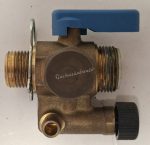 Saunier Duval hidegvíz elzáró (szerelőpanel része)