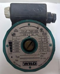 WILO TRS 25/60 r keringtető szivattyú MOTOR (ház nélkül!)