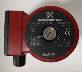 Grundfos UPS 25-40 180 fűtési keringető szivattyú (csak MOTOR!)